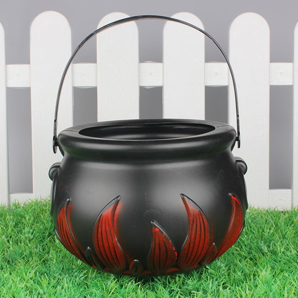 DOITOOL Halloween Plastic Cauldron, 8