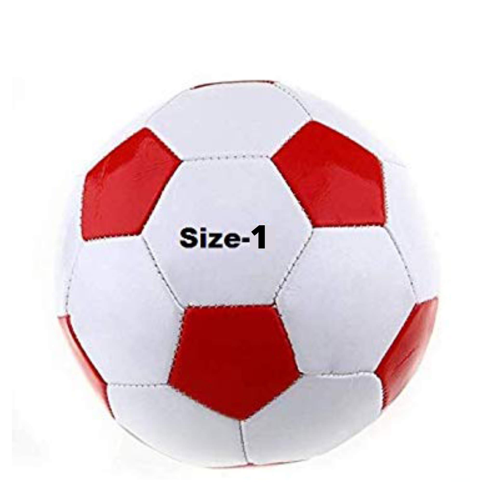 GOYAL KHEL CENTRE PVC Football with Needle, Size 1 (Red and White), 1 to 8 Year Kids (B08MBCHXW9) Amazon Price History, Amazon Price Tracker