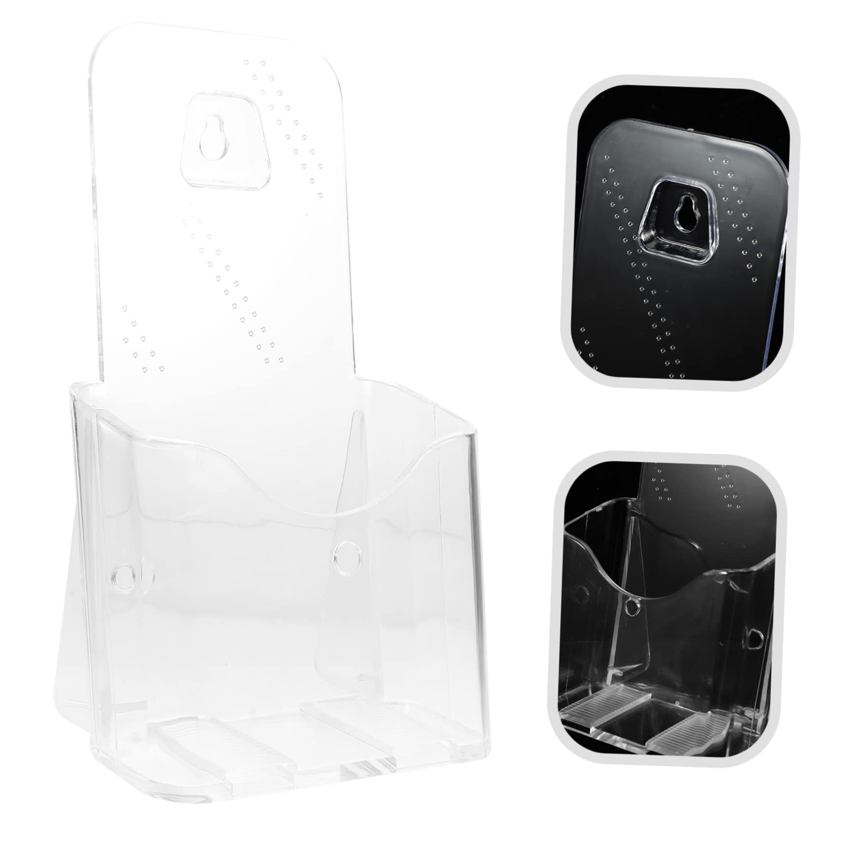 SHINEOFI 2pièces Supports De Acrylique Lot De Type Pour Rangement Bureau Maison Petite