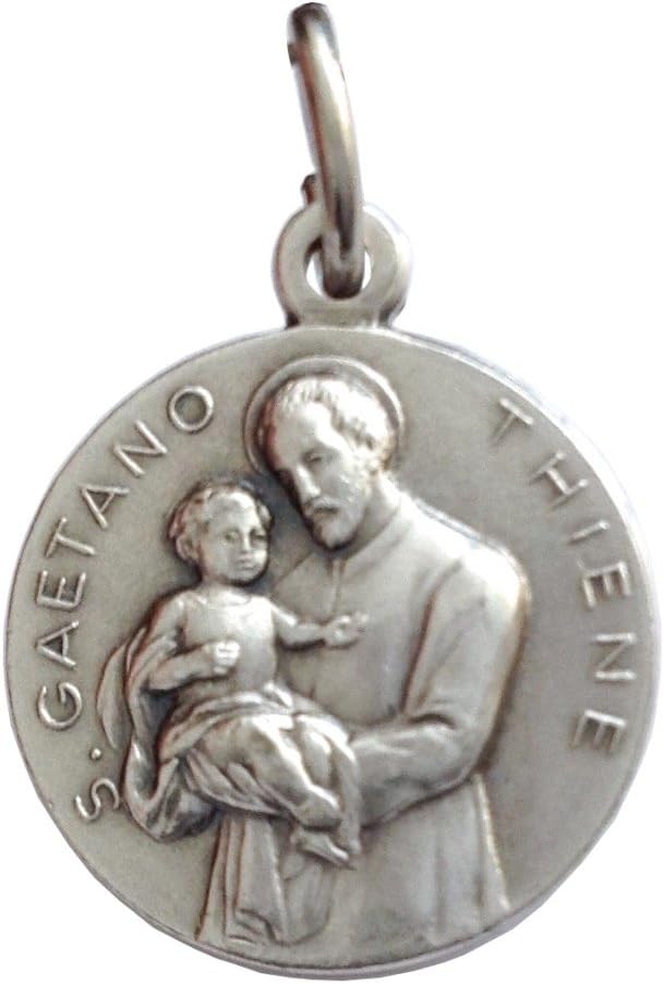I G J Saint Gaetano from Thiene Medal - The Patron Saints Medals