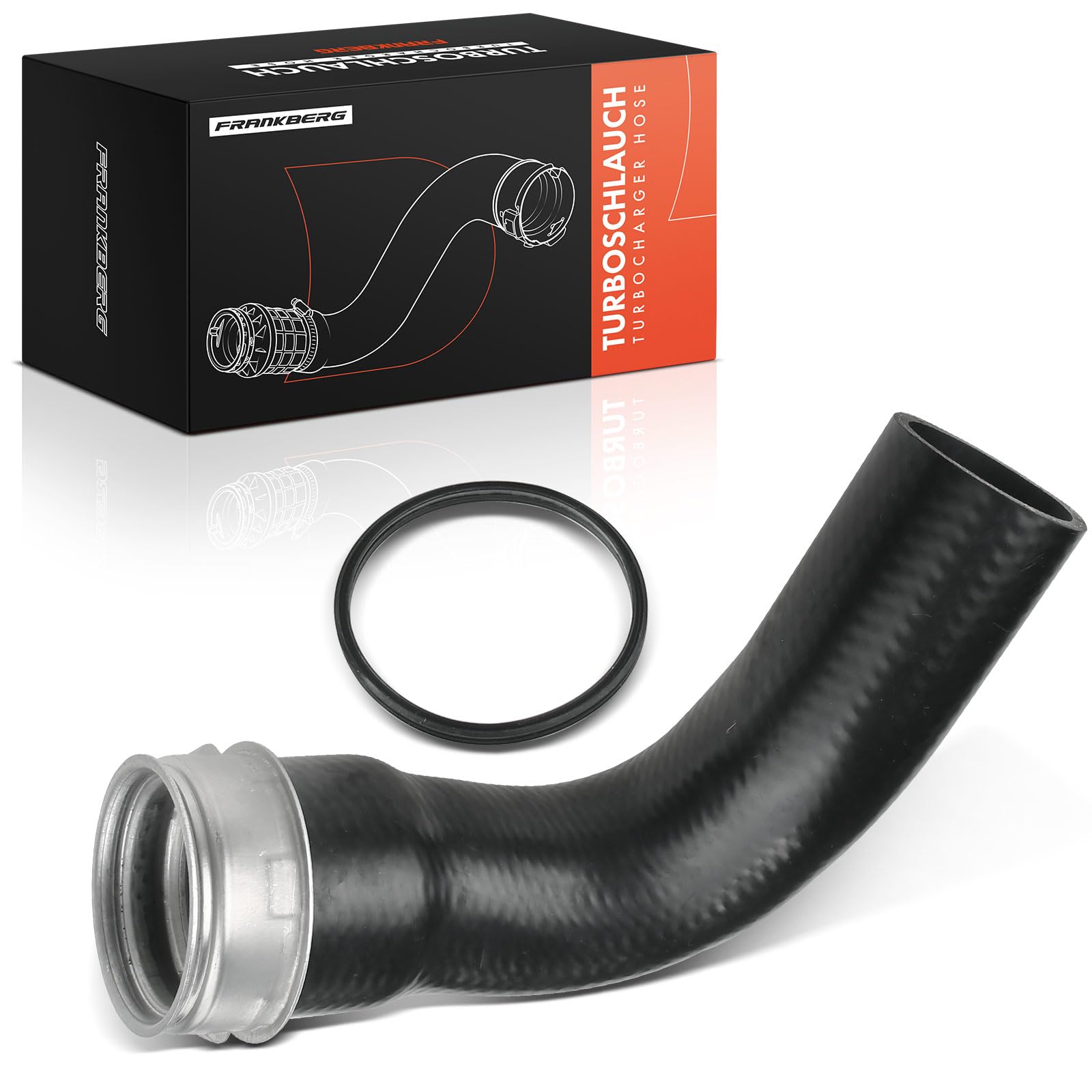 Frankberg Manguera del intercooler manguera del turbo lado derecho