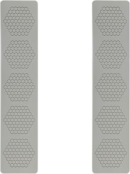 Rumyve 2pcs Honeycomb Molds,Chocolate Cake Baking Mold,Honeycomb Shape Embossing Mat Chocolate Mould for Baking Fondant Cupcake Cake Decorating