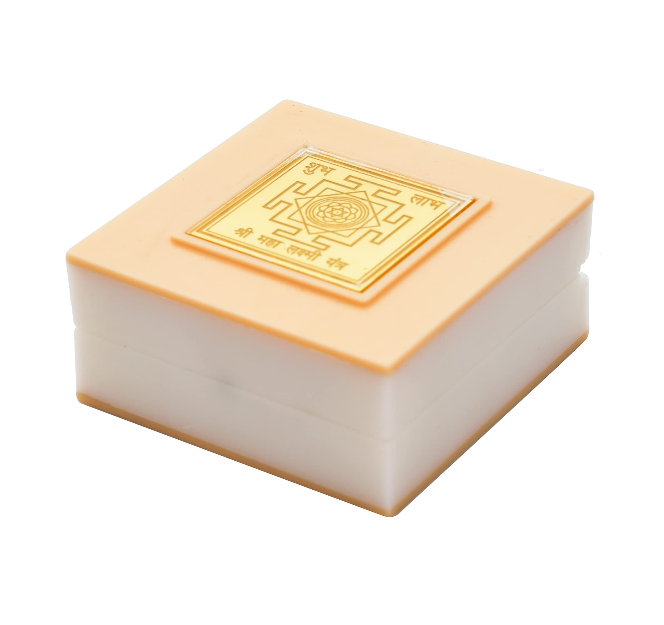 Archna Handicraft Metal Charan Paduka Box for Puja and Gift (Laxmi Ji)(Size :: 3x3x1.5 Inches) - Image 5 thumbnail