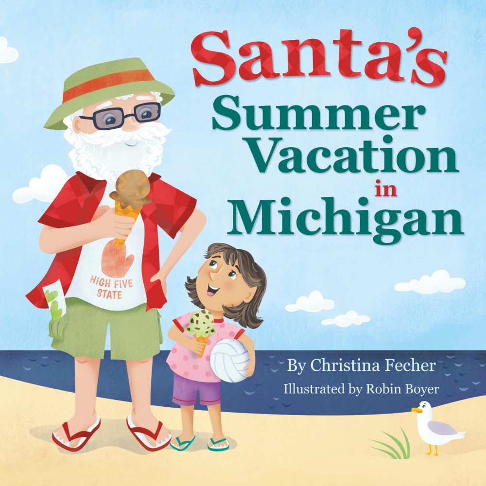 Santa's Summer Vacation in Michigan      Paperback – February 20, 2026