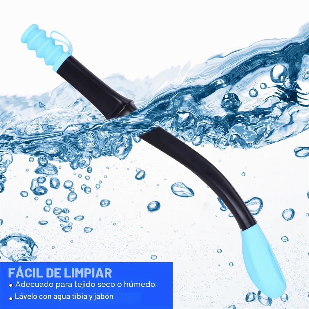 Ayuda para papel higiénico de 15,5 pulgadas, ayuda para limpiar el papel higiénico, ayuda para limpiar los glúteos, ayuda de largo alcance Comfort Wipe para movilidad limitada