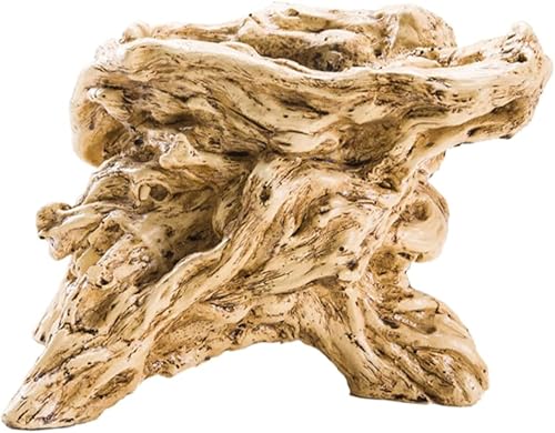 Happyyami Maceta de resina para interior y tronco de árbol