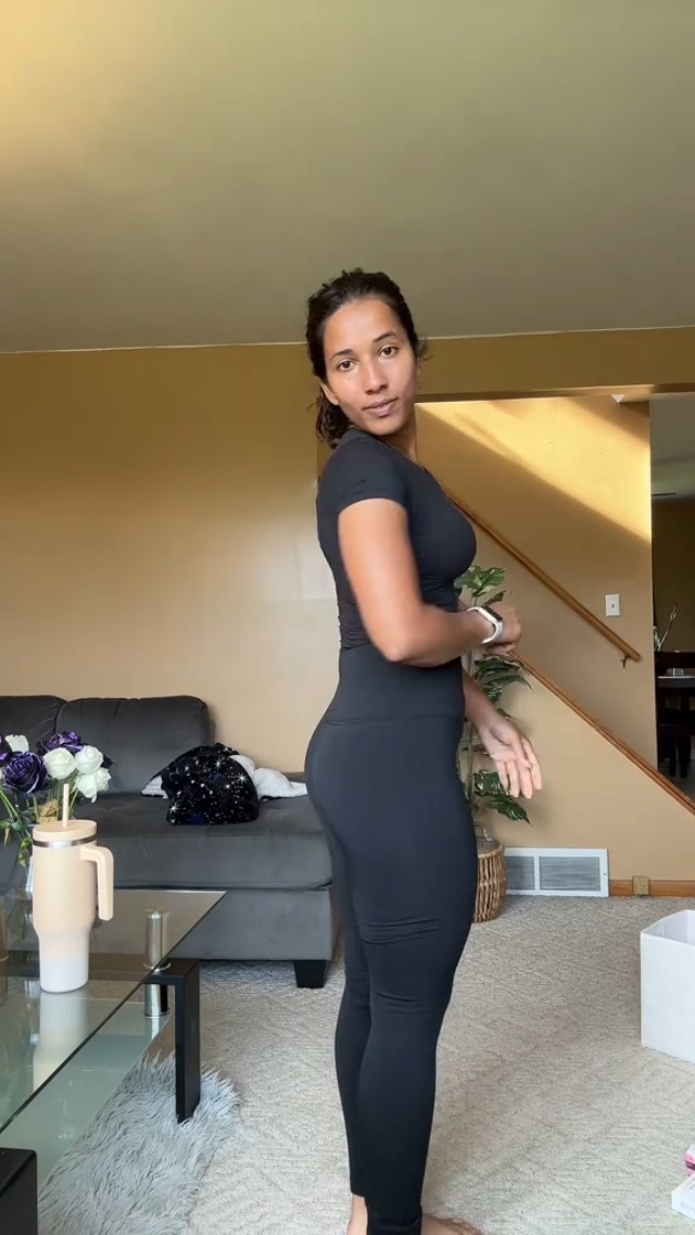 LUOYANXI High Waist Fleece Lined Leggings for Women Thick Winter