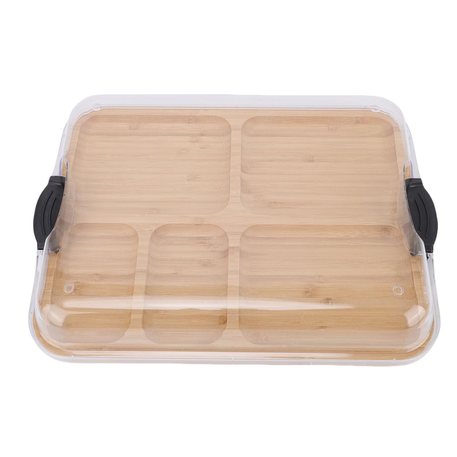 KUIDAMOS Tabla de Madera para Embutidos de Queso con Tapa Extraíble, Ideal para Entretener a Invitados y Fiestas para Amantes del Queso, 11 X 14 Pulgadas, 1 Tabla + 1 Tapa