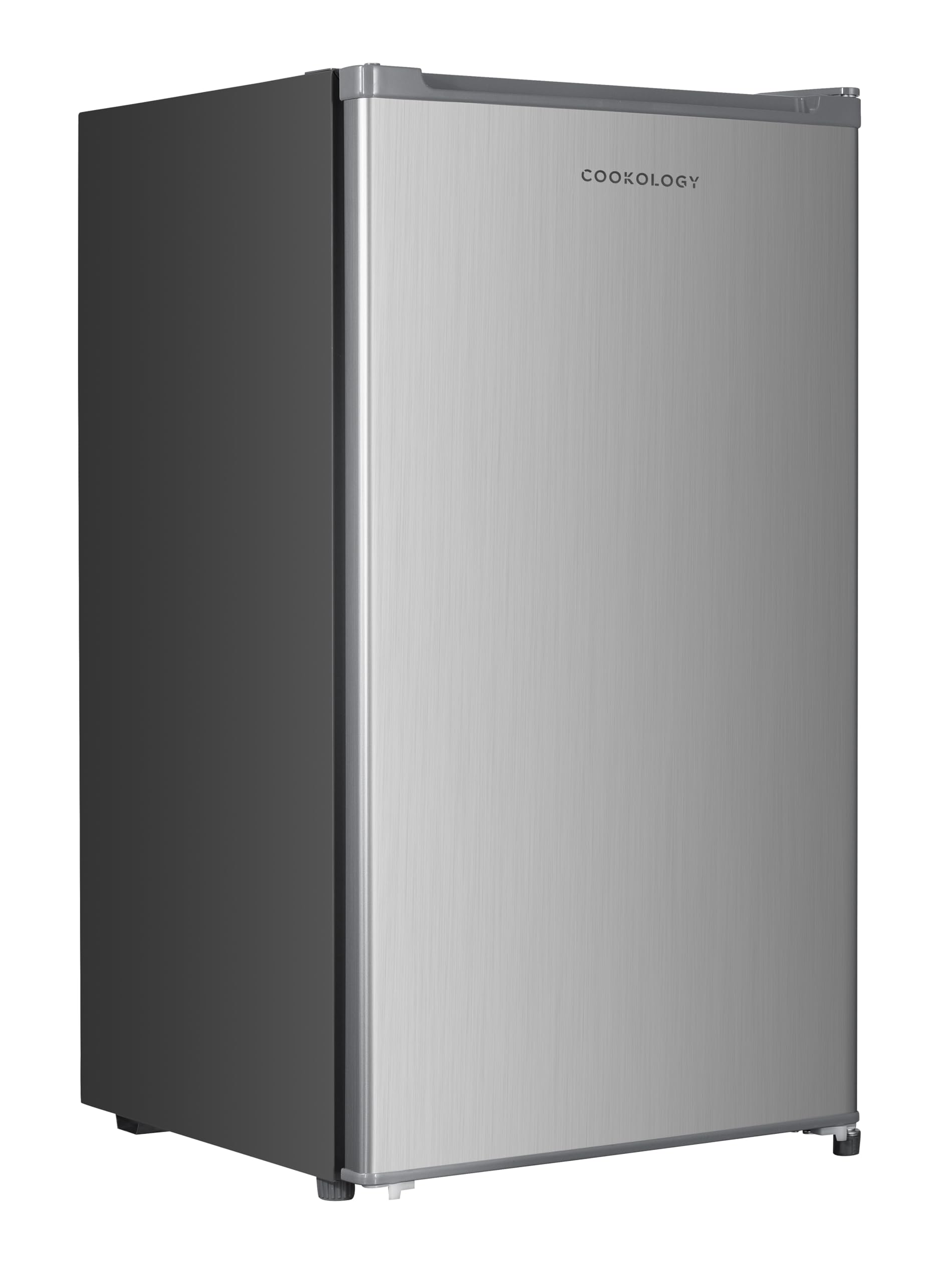 Cookology UCFZ60 48cm 60 Litre Capacity Freestanding Undercounter Freezer, Featuring a Practical Reversible Door, with 3 Large Drawers and a 4 Star Freezer Rating - In Grey — view 2
