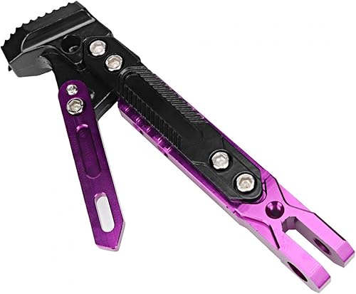 Miniatura 3 de Kickstand para Honda motocicleta aleación de aluminio ajustable Kickstand pie lateral soporte trípode titular