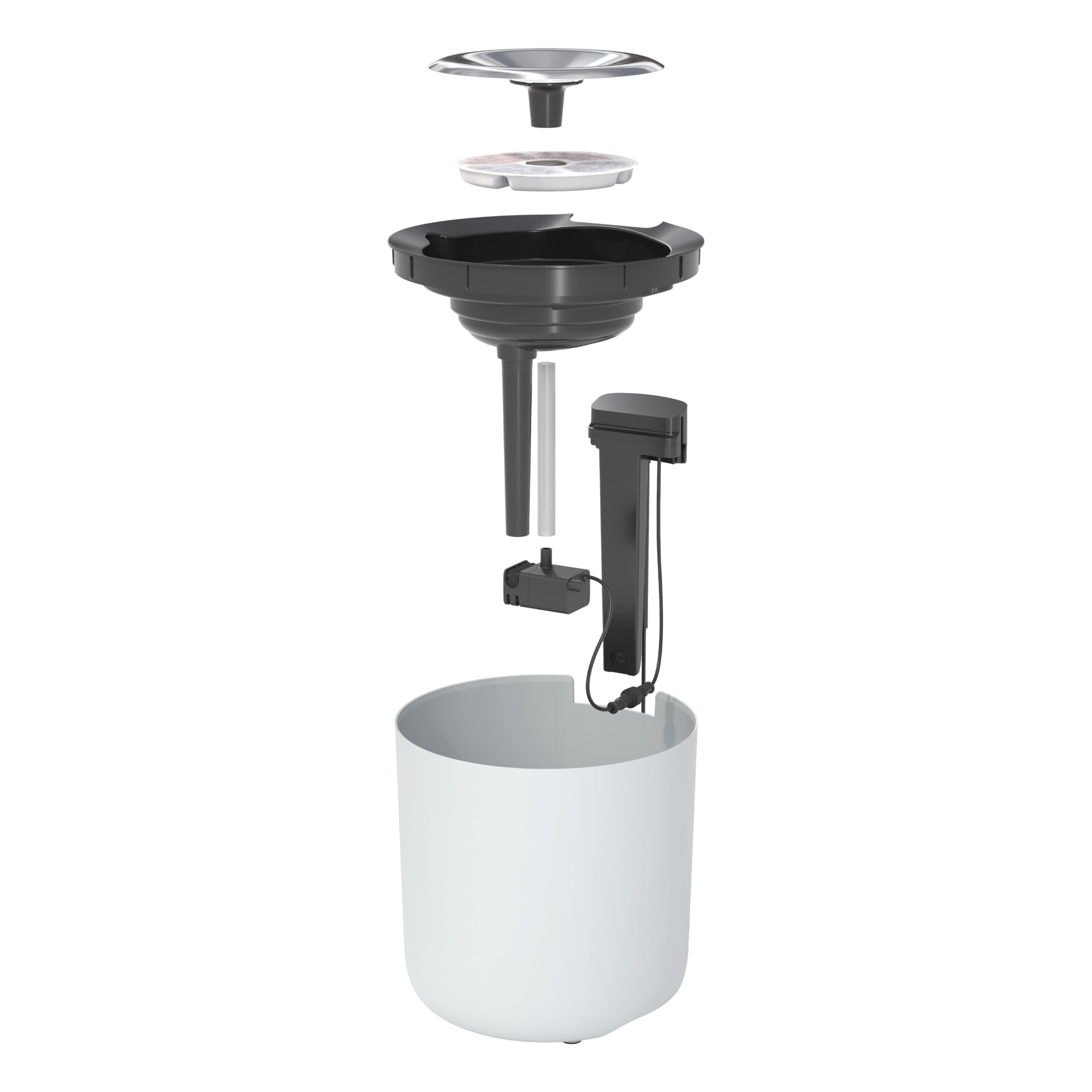 Fontaine pour Chiens Zeus Oasis Plus, Intelligente, 6 l
