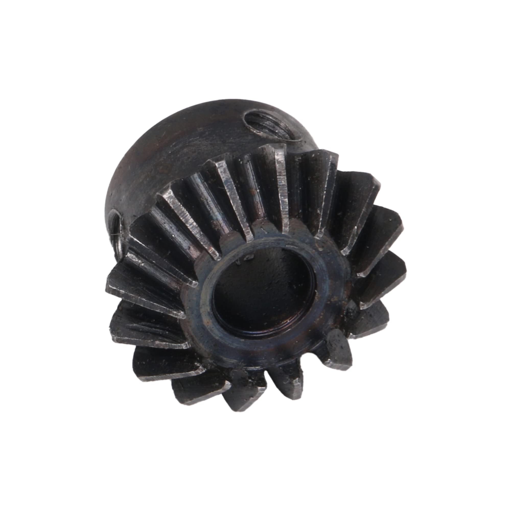26 mm diametro 18 mm altezza argento nero 45# acciaio modulo 1.5 16 denti ingranaggi conici, confezione da 2, argento/nero