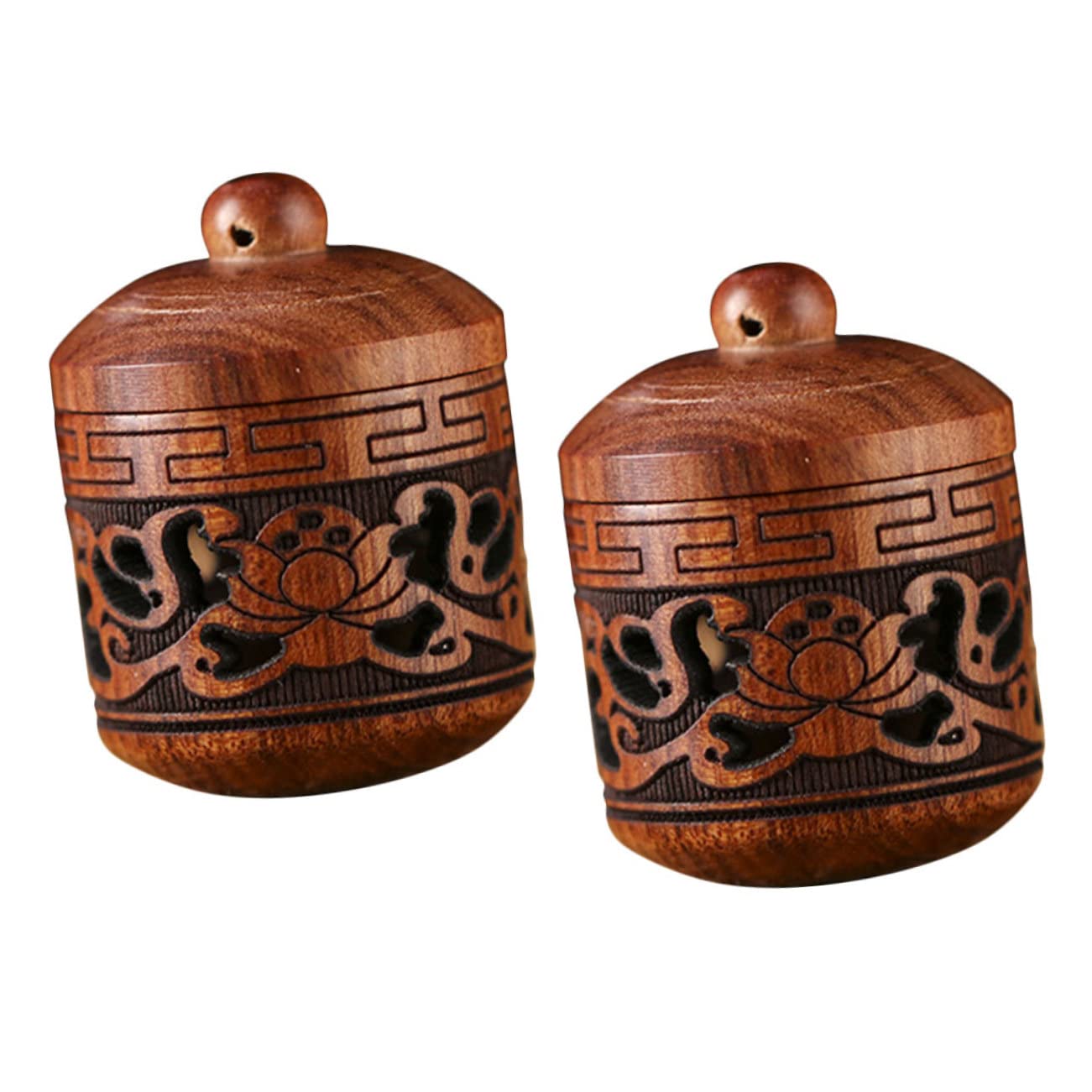 KOMBIUDA 8piezas Botella De Fragrance De Madera Diseño De Lámpara Colgante Decorativo para y para Hogar y