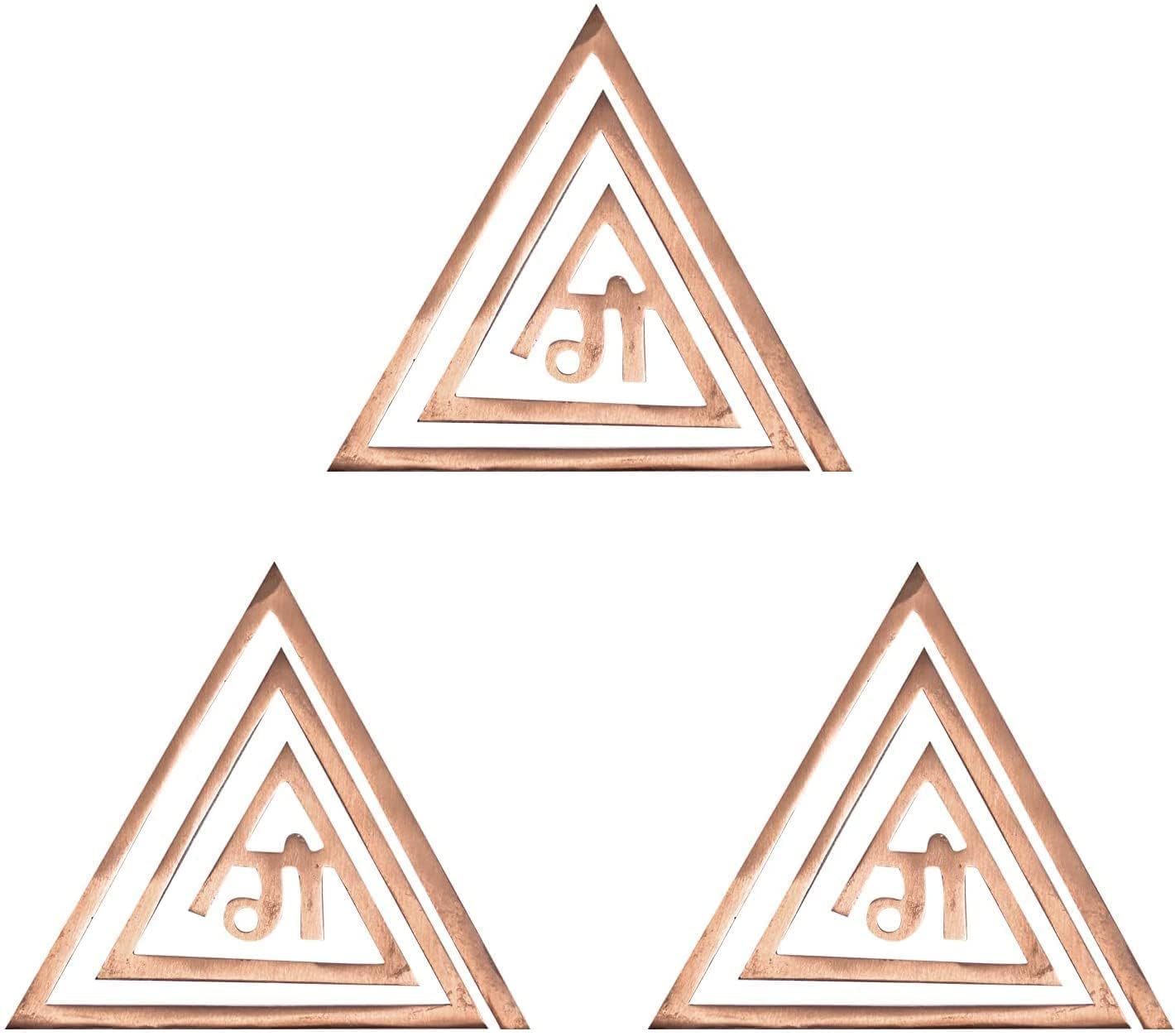 Copper Gaa Helix | 6 Inch | Energy Booster Vastu Remedy | Vastu Helix Remedy for Zone Correction | Zonal Placement - SE | Pack