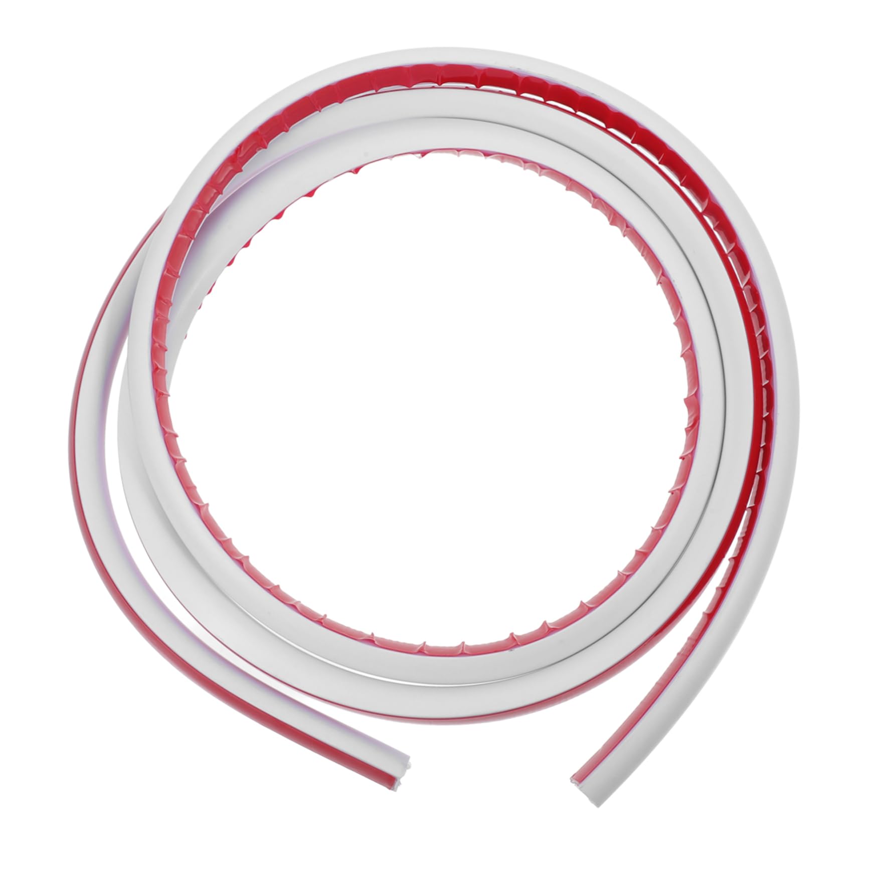 NULYLU 2m Shower Door Seal Self-Adhesive Trim Bathtub Splash Guard and Flexible Molding for Bathroom Corners and Cabinet Edges Design