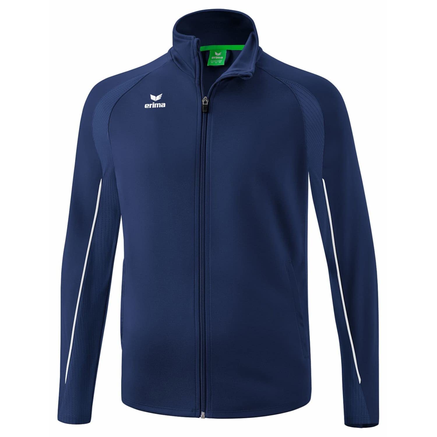 Erima Unisex Kid's Liga Star Polyester Training Jacket, New Navy/White, 152