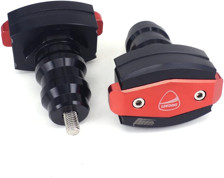 Frame Sliders Crash Pad Engine Stator Case Cover Protector Protection for 696 09-12 796 08-15 1100 09-11 Hypermotard 796 10-12 Hypermotard 1100 07-12 Red