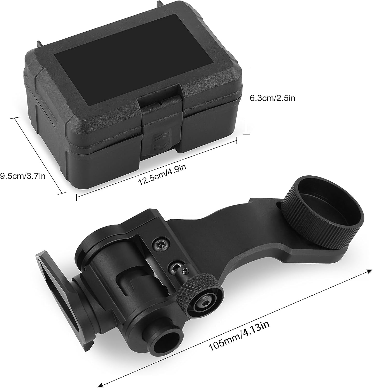 Gexmil Night Vision Goggles Mount J-Arm Headset Adapter PVS 14 Night Vision Mount PVS 14 J Arm