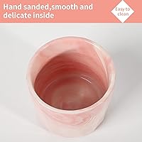 Vista 7 de Salt Cellar with Lid, Ceramic Salt And Pepper Containers with Lid - Salt Cellar with Lid and Spoon For Home and Kitchen - Sugar, Pepper, Spice