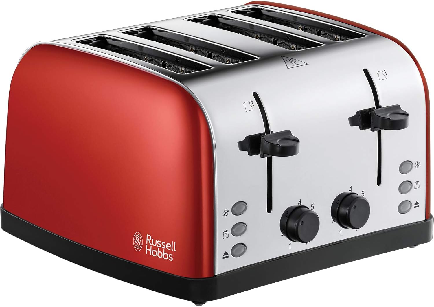 Russell Hobbs 28362 Stainless Steel Toaster, 4 Slice with Variable