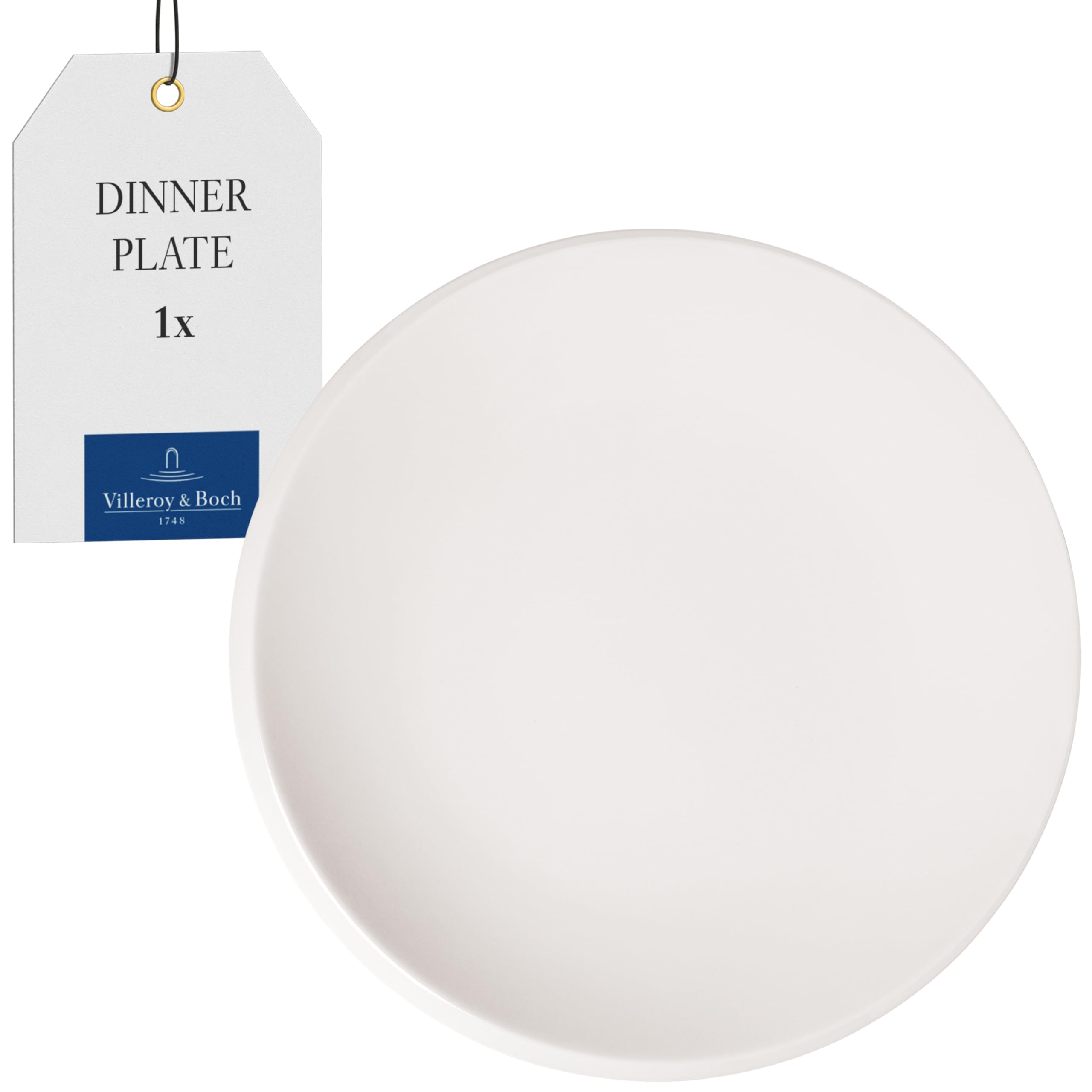 Flat Dinner Plate Villeroy & Boch New Moon Porcelain 27cm
