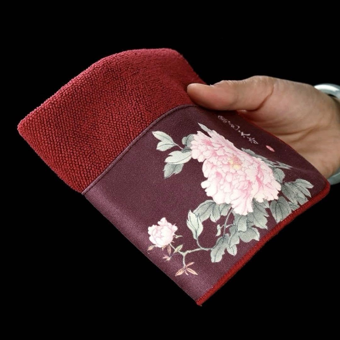 Amazon.co.jp: 牡丹の茶巾ティータオルシノワズリ李朝ルボンボン中国