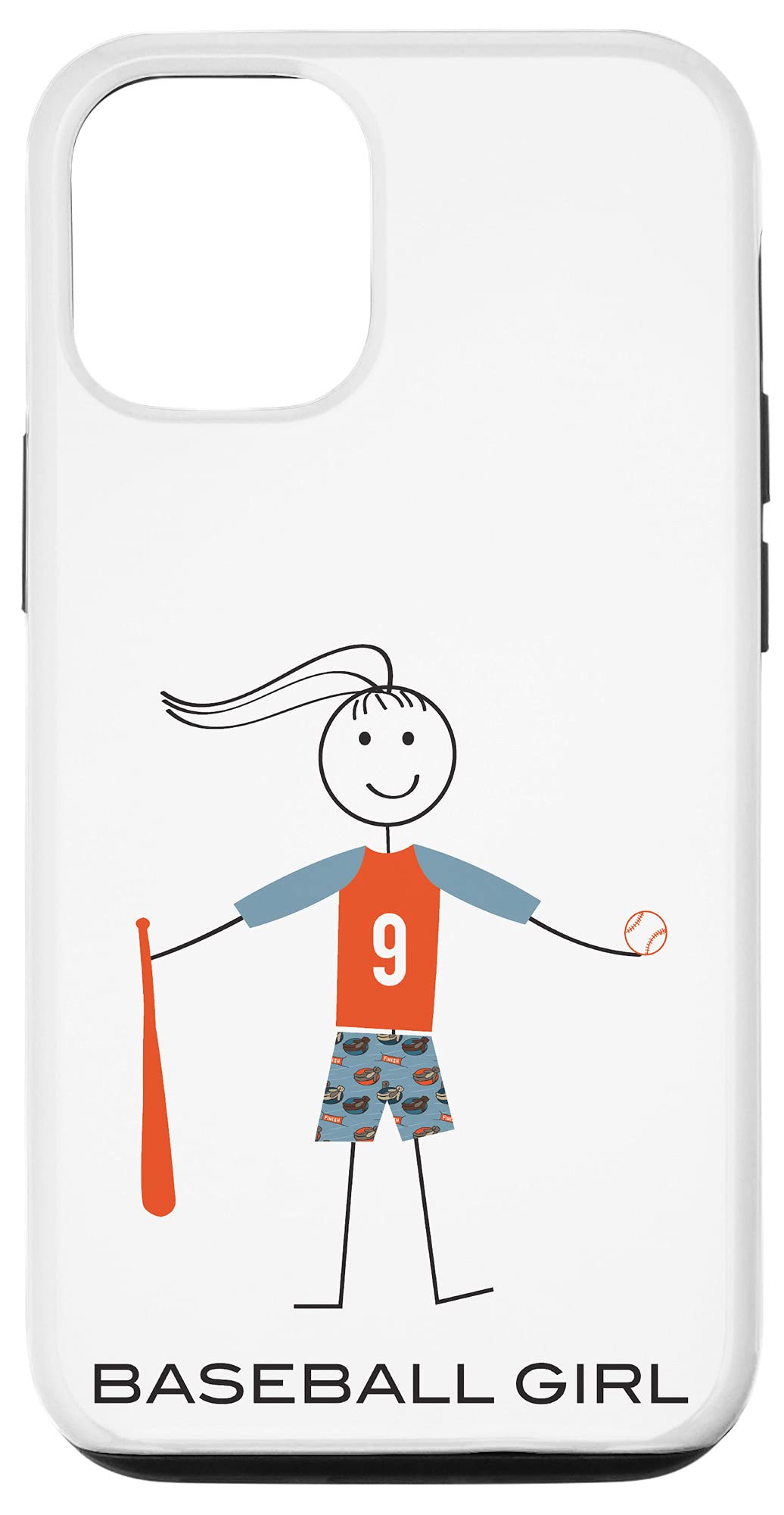 Amazon Iphone 12 12 Pro 面白い女の子の野球 女子野球選手のギフト スマホケース 家電 カメラ オンライン通販