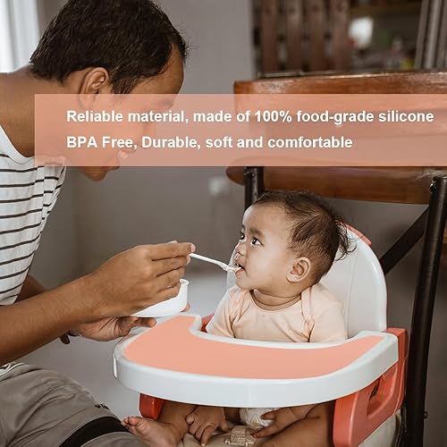 Miniatura 5 de 2 manteles individuales de silicona para silla alta Stokke Tripp Trapp, bandeja para silla alta para bebé, mantel individual para bebés, niños