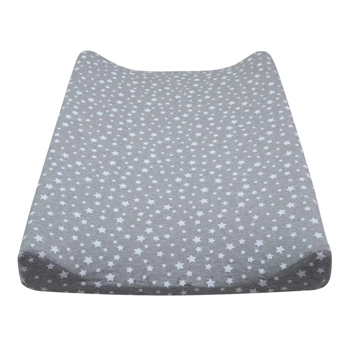 JYOKO KIDS Sábana para cambiador ajustable (WHITE STAR) 80 X 50 cm Algodón - 3