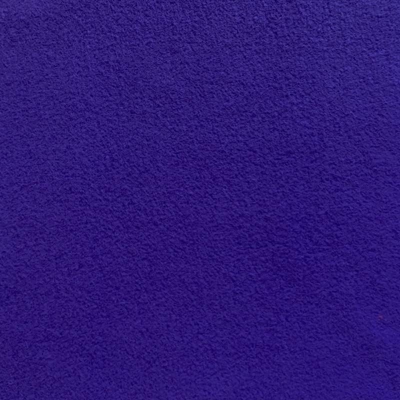 Solid Purple Anti-Pill Fleece Fabric by The Yard (Medium Weight)