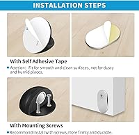 Vista 8 de Tope magnético para puerta.