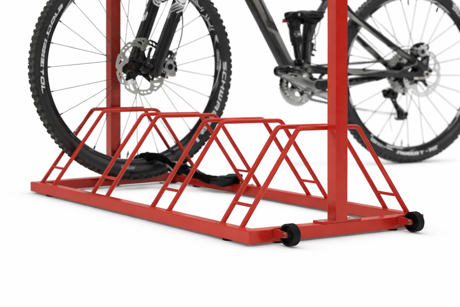 Werbe-Fahrradständer EW 7004 - 4 Einstellplätze