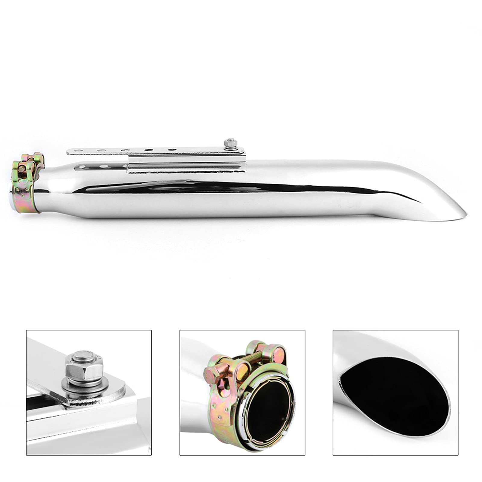 Echappement Scooter Universel EBTOOLS Pour Silencieux Custom Tuyau D' échappement, Silencieux D Echappement Universel Scooter