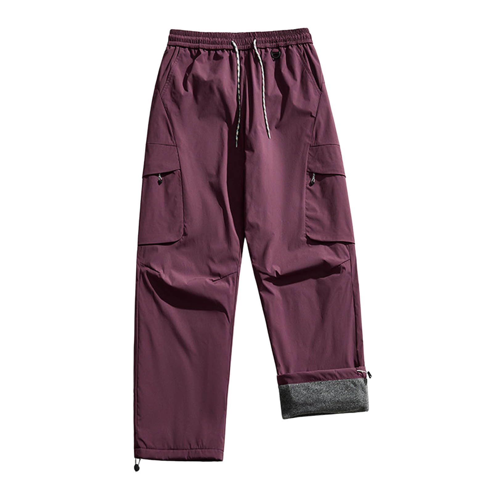 Pantalon Randonnée Homme Pantalons De Randonnée Vetement Technique Sport Chantier Musculation Leger Jogging Travail Convertible Pluie Velo Elastique Chaud Camouflage Multipoches Pants Baggy Cargo 2XL