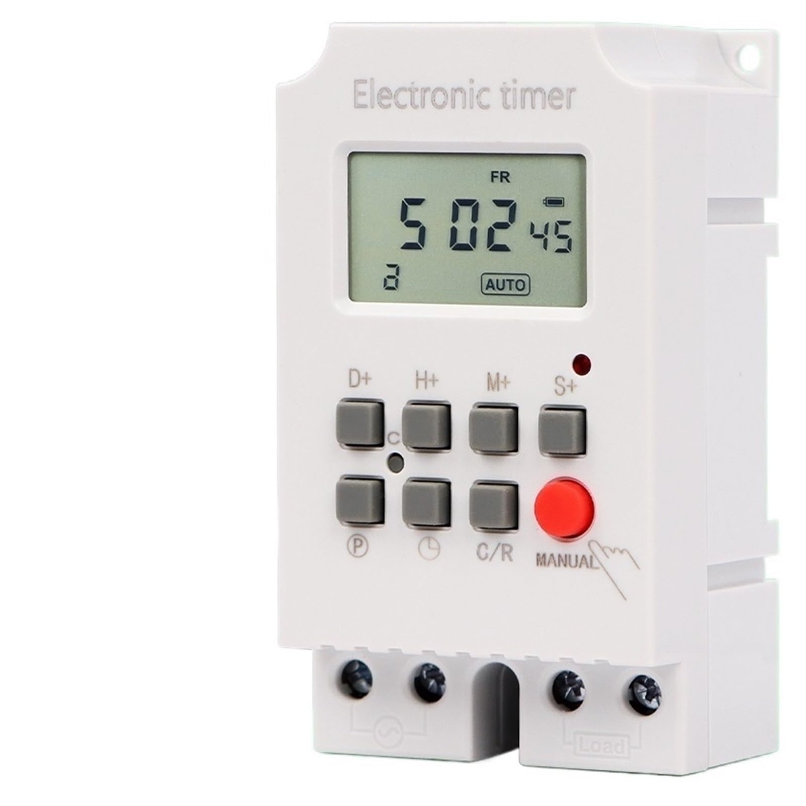 Electronic Weekly 7 Days Programmable Digital Timer Switch Relay 1s~168h 220V 25A(KG316T-X)