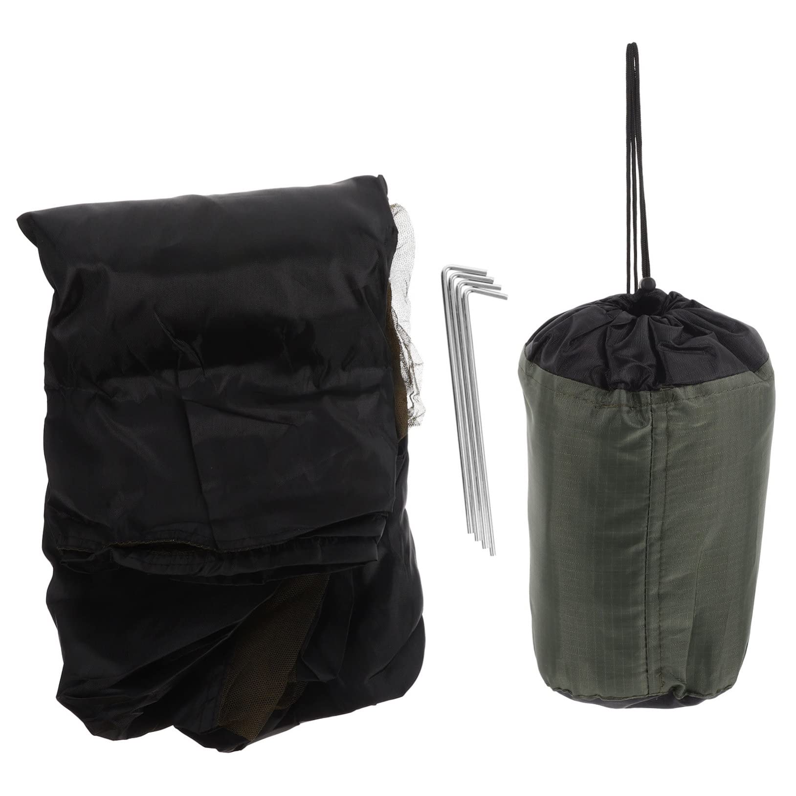 ORFOFE Mosquitera para Camping con Zipper de Alta Densidad para Senderismo y Mochilero Ligera y Reutilizable Protección Efectiva contra Insectos Portátil con de Fijación