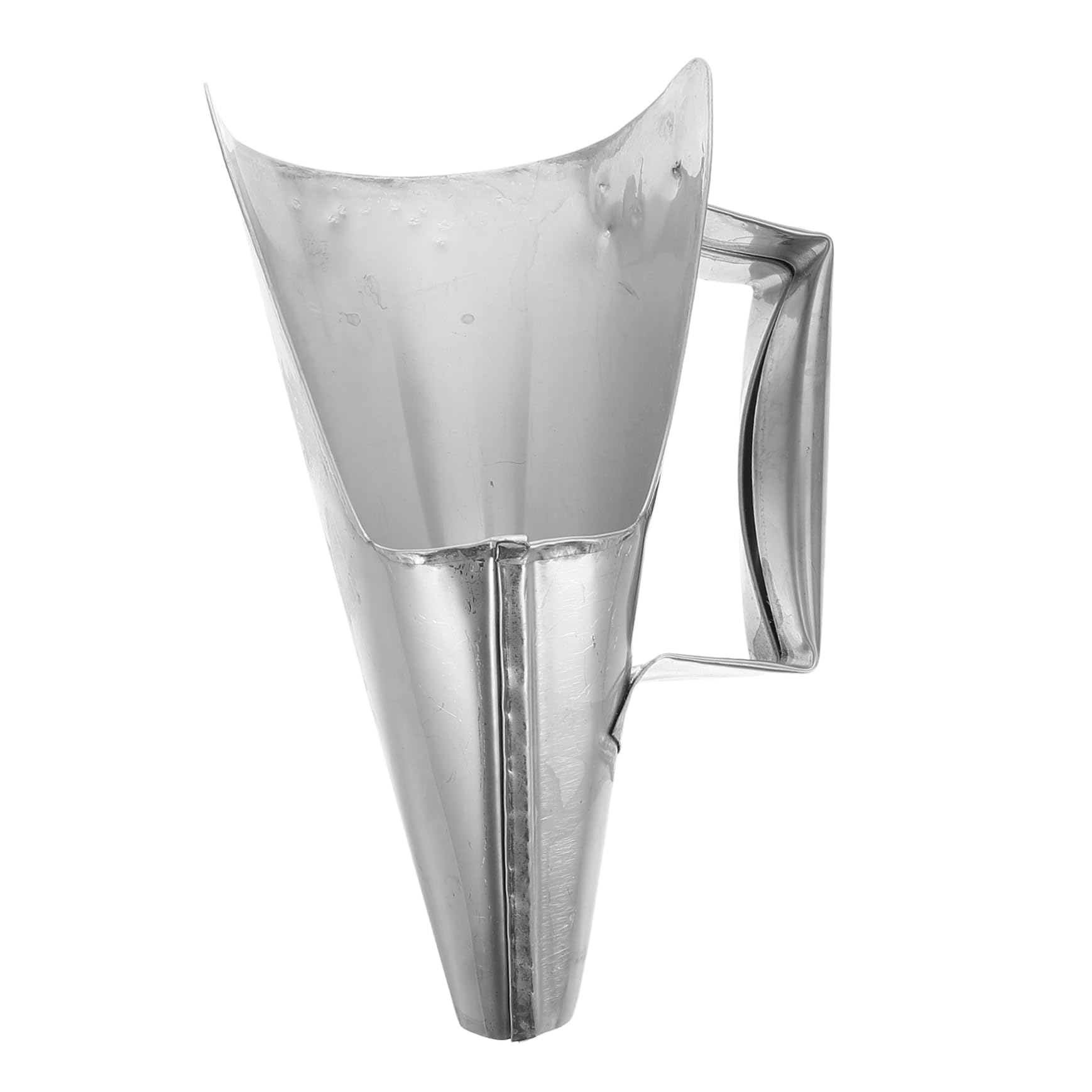 Gatuida Imbuto Alimentare in Metallo per Inscatolamento a Bocca Larga, Imbuto di Riempimento per Sacchetti di Snack con Manico Ergonomico Antiscivolo, Utensile Cucina per Artigli di Pollo