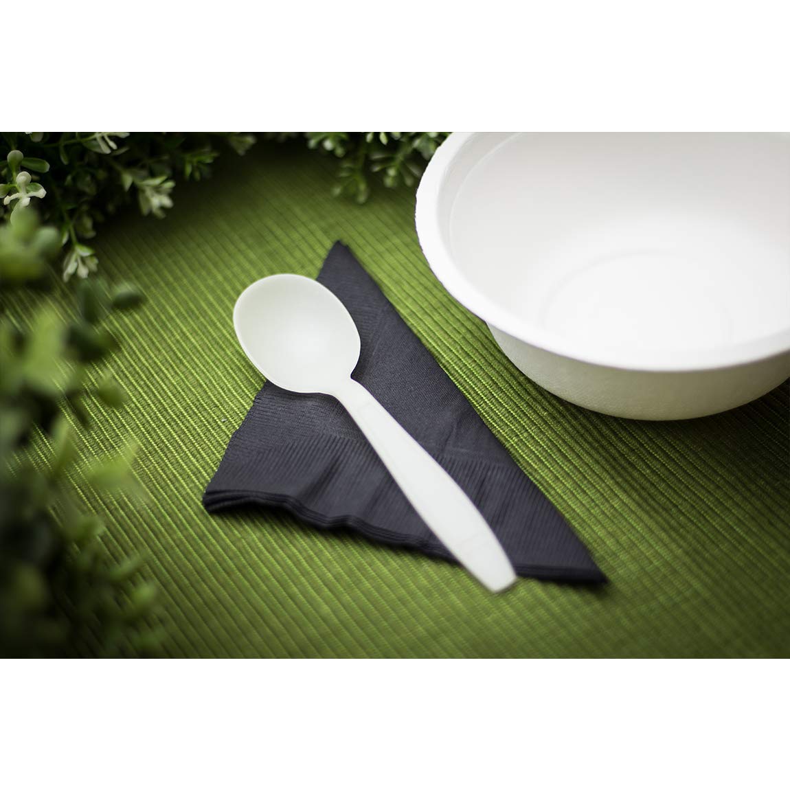 Karat Earth KE-U2022 Bio Based Heavy Weight Soup Spoon - Natural (Case of 1000)