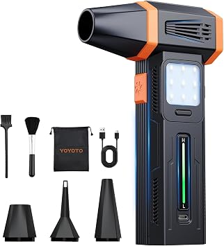 Compressed Air Duster Powerful 40MM Brushless Motor Electric Air Duster