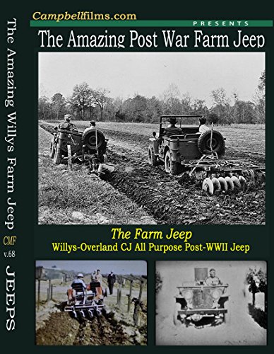 The Farm Jeep DVD CJ CJ2 CJ2A Post WW2 Very Rare old Films not MB GPW or G503