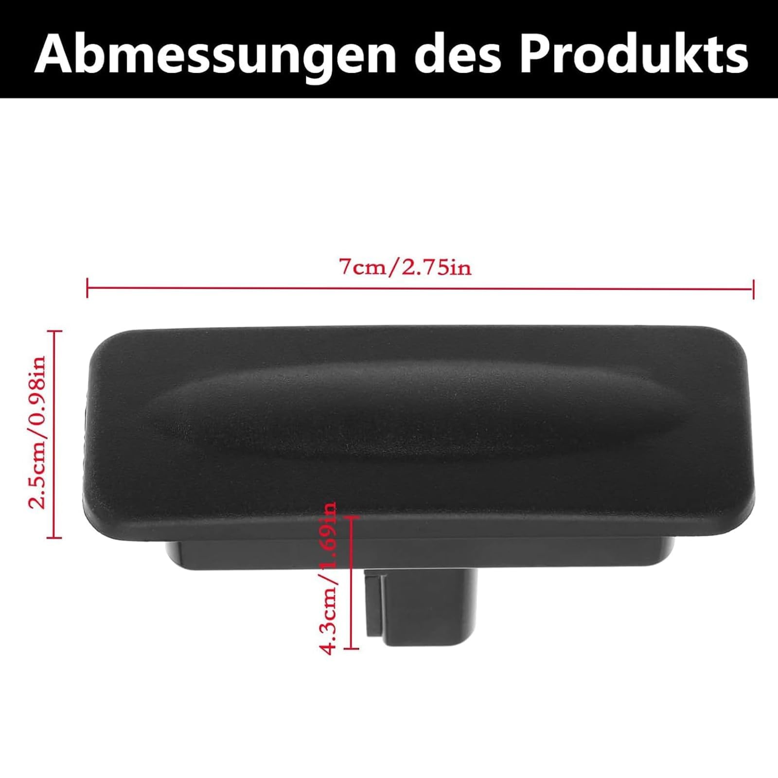 Pulsante per portellone posteriore per Hyundai i30 2018 81260-A5000, interruttore per portellone posteriore, per Hyundai i30 GD 2012-2017 KIA CEED 81260A5000
