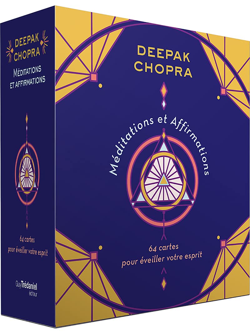 Méditations et affirmations cartes pour éveiller votre esprit quotidien