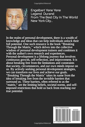 Breaking Through The Matrix: Personal Development guide