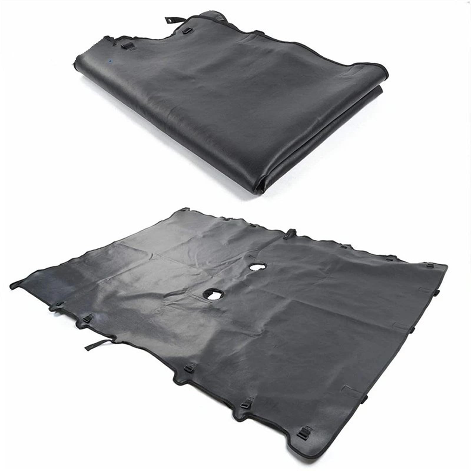 Parasol Ventana Coche para Jeep para Wrangler JK 4 Puertas 2007 208 2009 2010 2011-2017 Parasol Suave Cuero para Coche Cubierta Completa Superior Anti UV Cubierta Solar