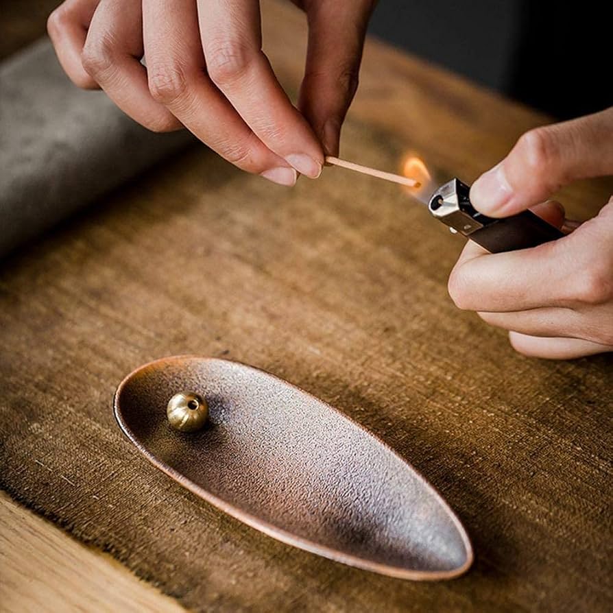 洗心！リラクゼーション！般若心経　入り　金属製　お香入れ 洗心！リラクゼーション！般若心経 入り 金属製 お香入れ