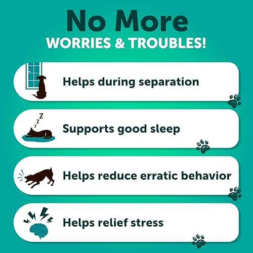 Miniatura 3 de Masticables calmantes de cáñamo para perros - Golosinas calmantes para perros - Masticables calmantes para perros - Golosinas para aliviar la
