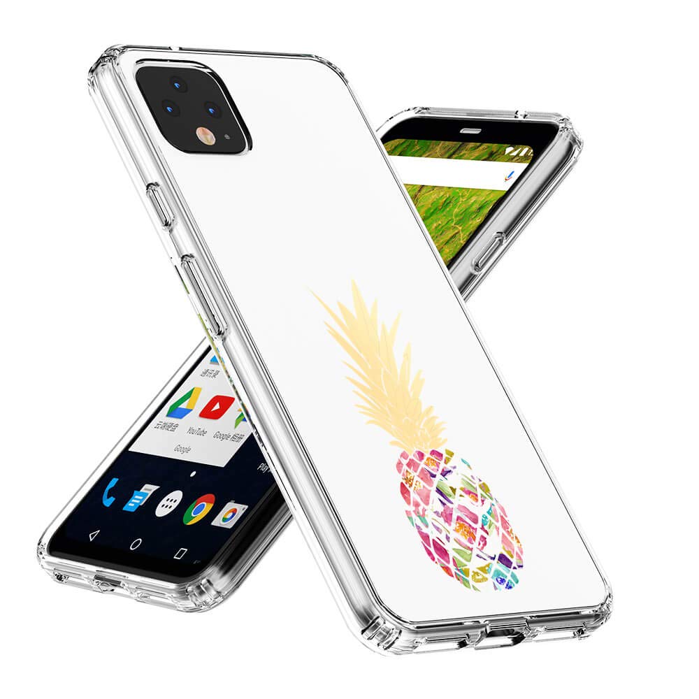 Google Pixel 4 Case,Topnow Hard Back and TPU Bumpe F2557-009-GP4