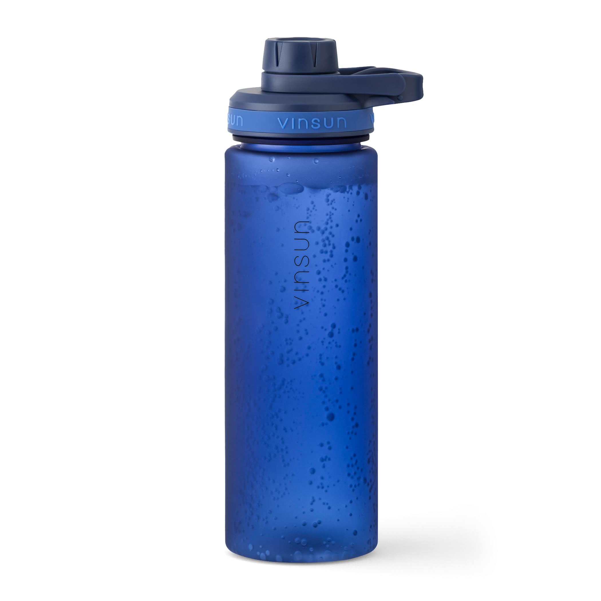 VINSUN Water Bottle 750ml – Leak-Proof, Suitable for Carbonated Drinks, BPA Free – Lightweight Tritan Drinks Bottle for Sports, School, Cycling