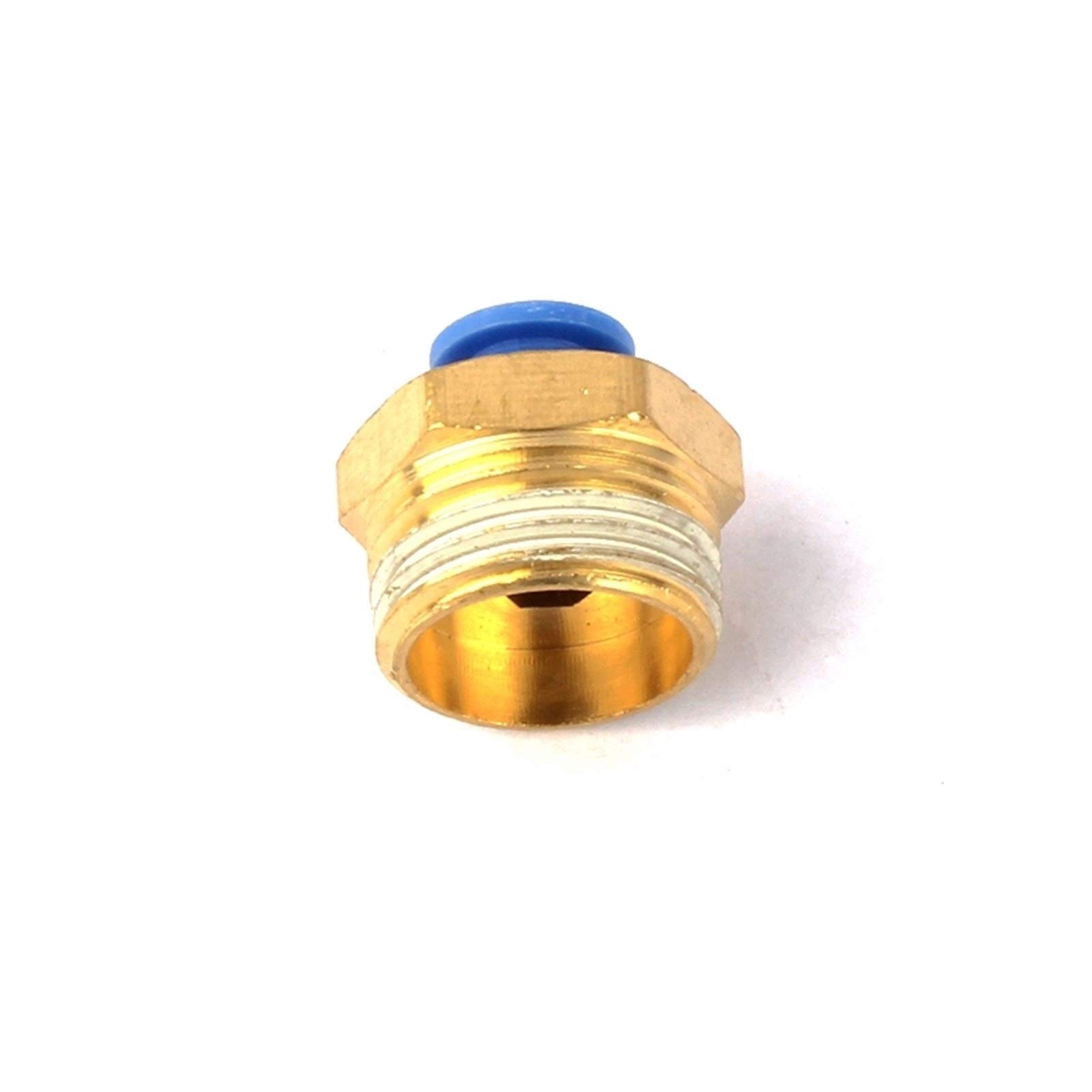 Raccordo Irrigazione 16 Hydrogarden 2 Pezzi Connettore In Ottone Rapidi 3/4 E 1Pollici Gas Rapido - Foto 10