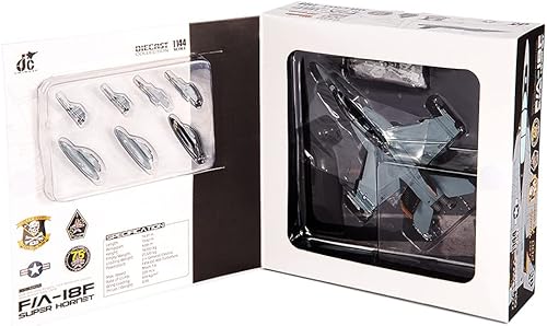 Miniatura 9 de Motor city classics Escala 1144 FA-18F Super Hornet Marina de los Estados Unidos VFA-103 Jolly Rogers, edición del 75 aniversario, 2018 -